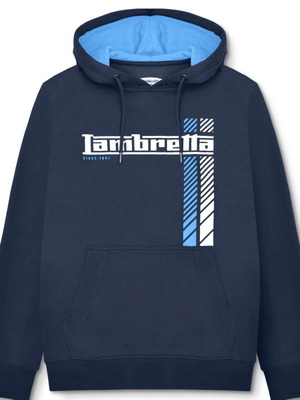 Φούτερ Lambretta καινούργιο, μέγεθος 3XL, μπλε