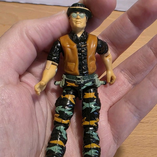 G.I. Joe Pathfinder v1 1990 figure used, vintage Hasbro