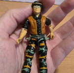 G.I. Joe Pathfinder v1 1990 figure used, vintage Hasbro
