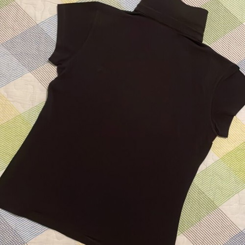 Burberry women's polo t-shirt black XL new