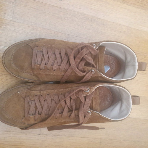 Massimo Dutti Women's Suede Ankle Boots Light Brown Like New Size 39