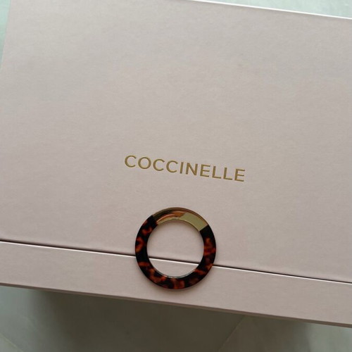 Coccinelle Shell crossbody bag new, white
