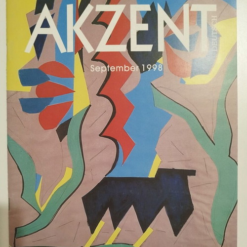Akzent magazines set 1997–1999 like new, German teaching in Greece