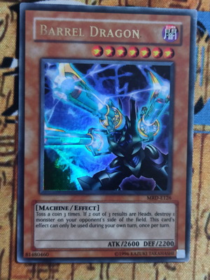 Barrel Dragon Ultra Rare MRD κάρτα Yu-Gi-Oh! σαν καινούργιο