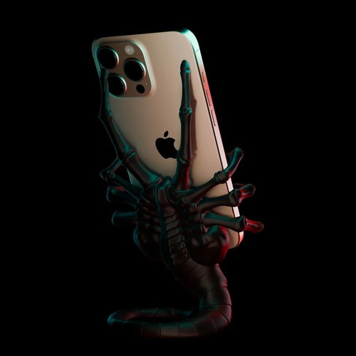 Alien Facehugger Phone Holder new