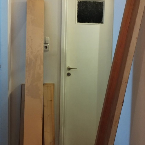 Wooden single bed like new, includes 13 slats (100×200×72)
