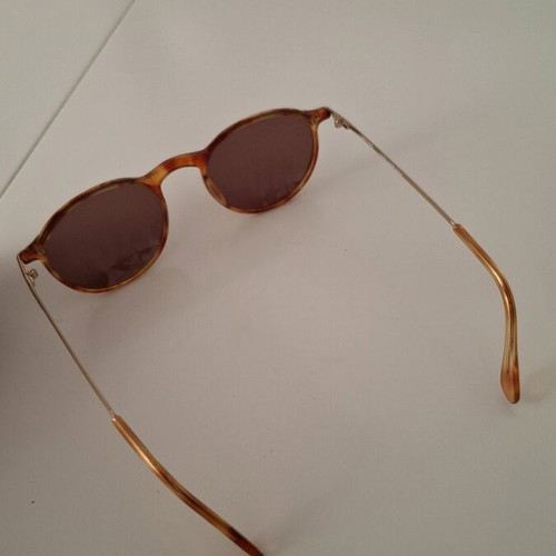 Vintage 90s Rolling sunglasses like new, brown and gold
