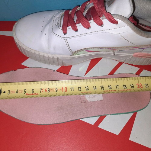 Puma sneakers size 34 used with slight front mark