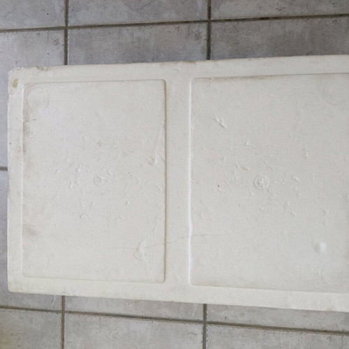White polystyrene storage cooler new, dimensions 60x39x20