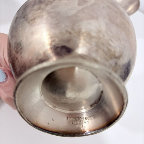Set of vintage silver-plated brass bowls Elkington & Co