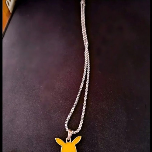 Pikachu design small necklace
