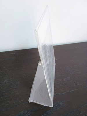 Σταντ πλεξιγκλάς ακρυλικό επιτραπέζιο 5 τεμάχια νέο