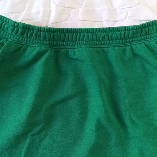 H&M Mini Skirt Medium Green Like New, Fleece with Pockets