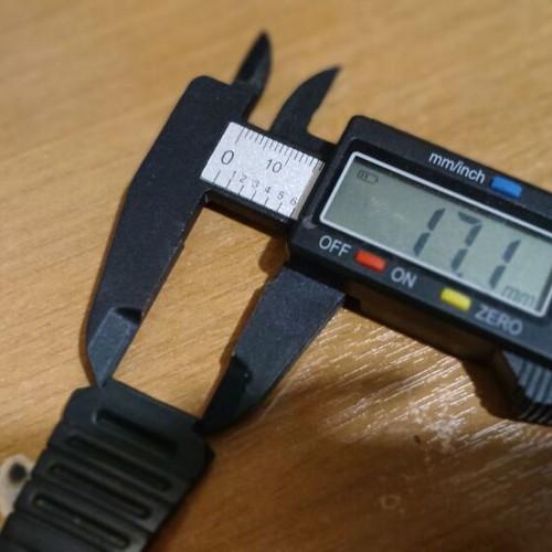 Rubber watch straps like new, men's