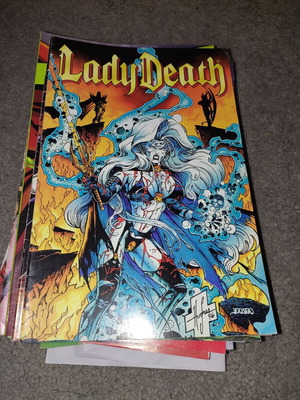 Lady Death The Reckoning κόμικ μεταχειρισμένο έκδοση