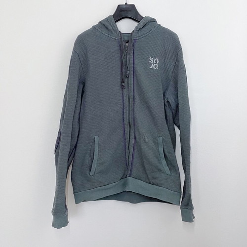 Bershka Zip Hoodie 00s Large used, gray