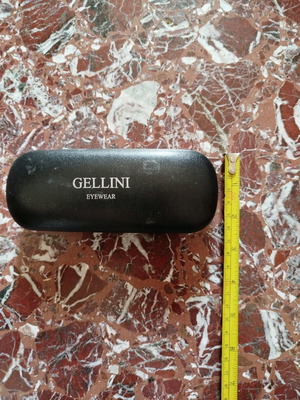 Glasses case used, black
