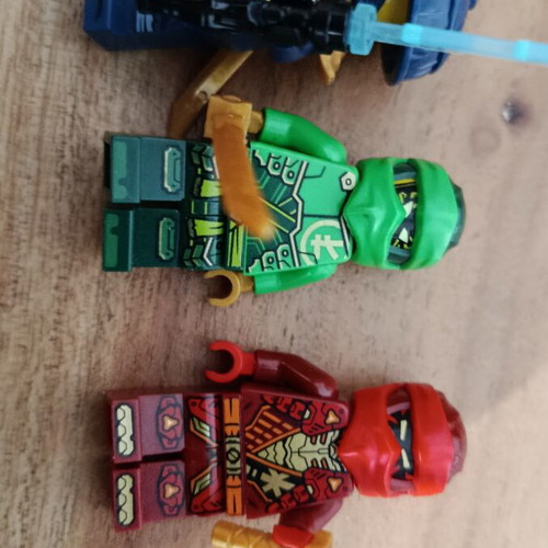 LEGO Ninjago φιγούρες Jay, Lloyd, Kai με όπλα σετ