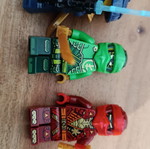 LEGO Ninjago φιγούρες Jay, Lloyd, Kai με όπλα σετ
