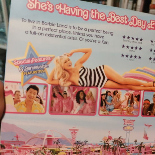 Barbie Blu-Ray new, comedy adventure romance drama