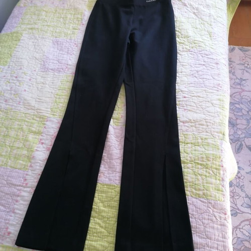 Calvin Klein jeans pants size M new, black with front slit