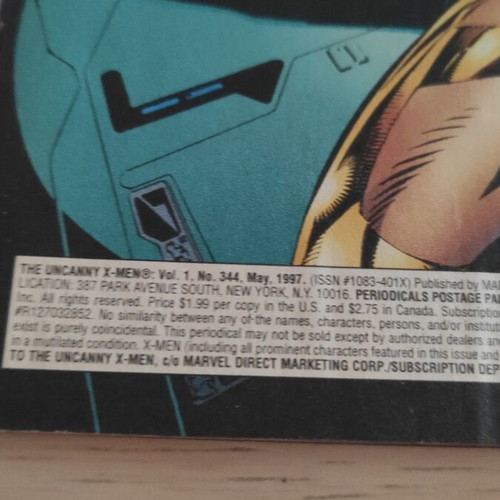 X-Men used comic May 97 Showdown on Throneworld
