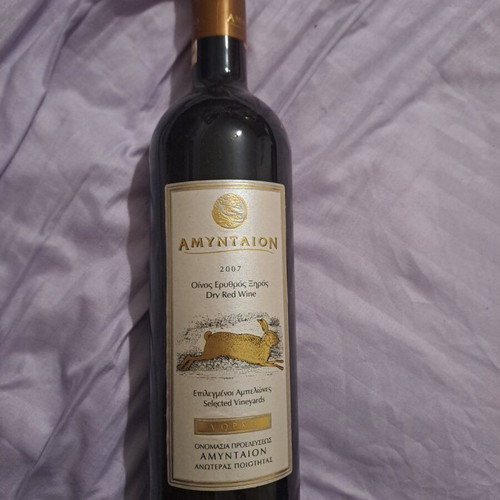 Amyntaion Dry Red Wine 2007 new, 750ml