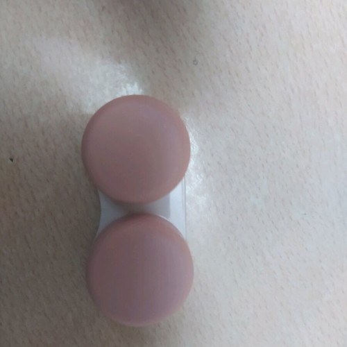 Contact lens case unused