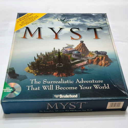 Myst PC περιπέτεια μεταχειρισμένο, Big Box, Broderbund