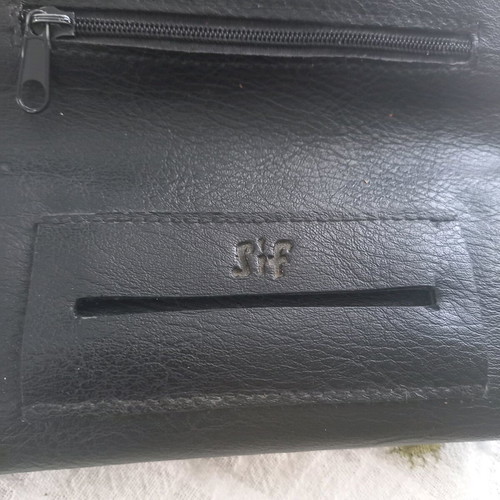 Sif tobacco pouch used, made of leatherette