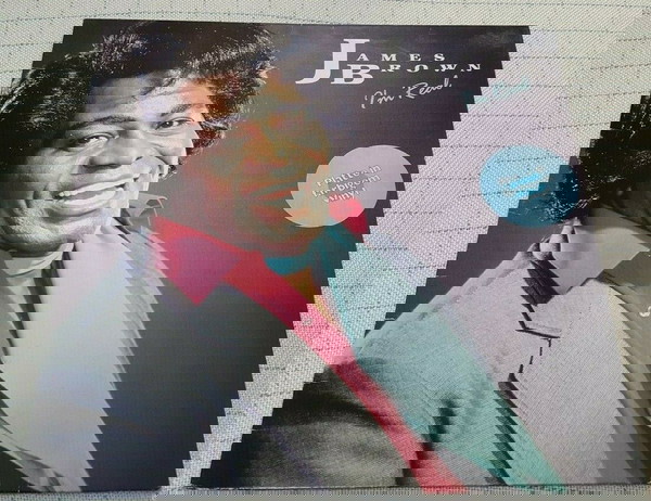 James Brown – I'm Real   LP Germany 1988 White Vinyl