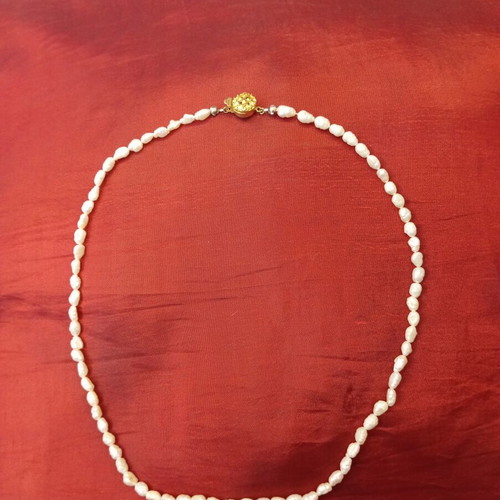 Vintage pearl necklace 60s, length 54 cm, like new