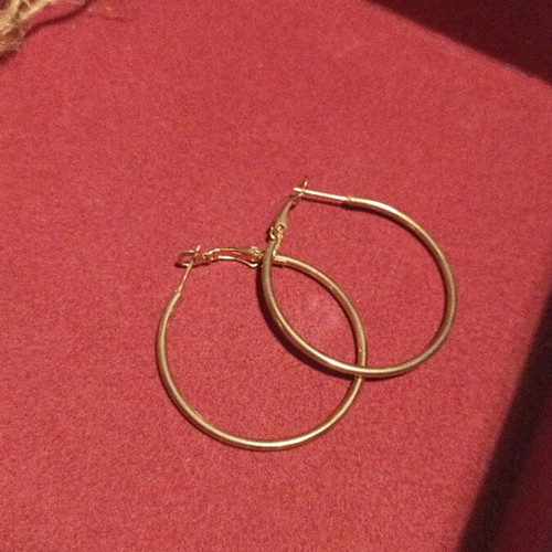 Glass ring handmade like new, adjustable size
