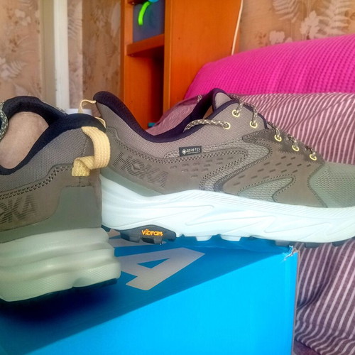 Hoka M Anacapa 2 Low GTX new, athletic shoes, gray, size 47