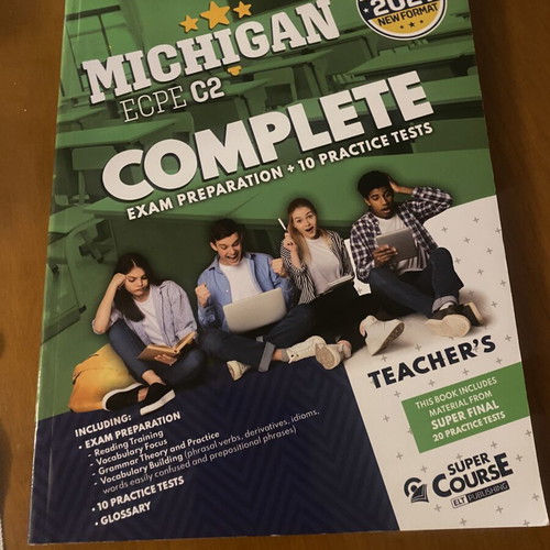 Michigan ECPE C2 Complete Teacher's Book new, exam preparation