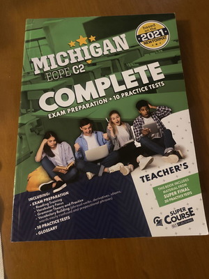 Michigan ECPE C2 Complete Teacher's Book new, exam preparation