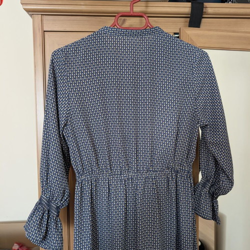 Lightweight Japanese dress, blue, size S
