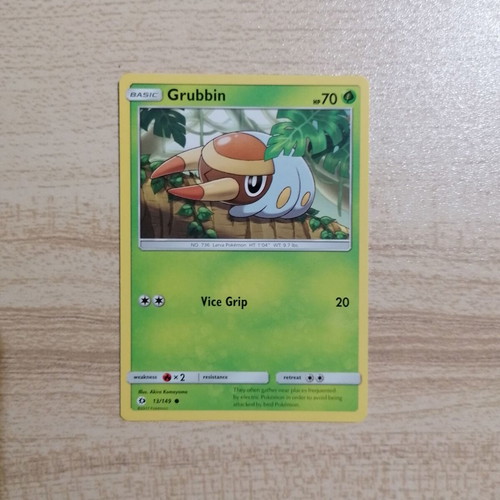 grubbin pokemon card Pokemon TCG - Stellar Crown - #052/142 - Charjabug main image 1