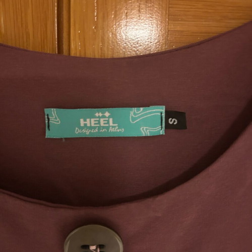 Heel dress like new, black and purple, size S