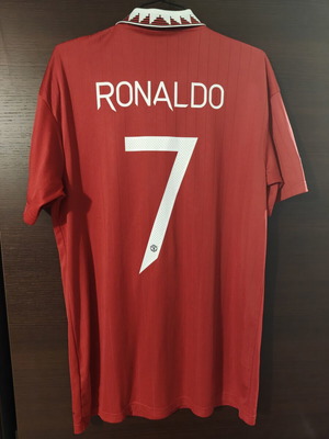 Cristiano Ronaldo Manchester United 2022 23 Europa League Jersey large like new