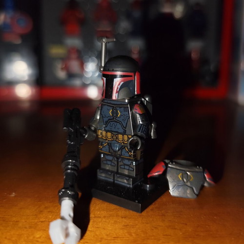 Jaster Mereel Star Wars minifigure with accessories