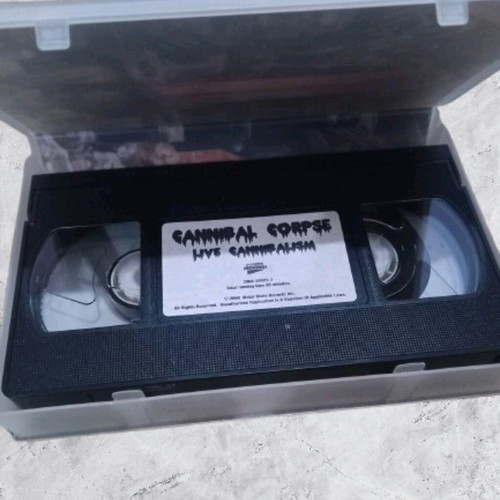 Cannibal Corpse Live Cannibalism VHS 2000 like new