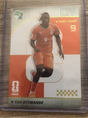 Panini Kayou SP Yan Diomande Silver ποδοσφαιρική κάρτα