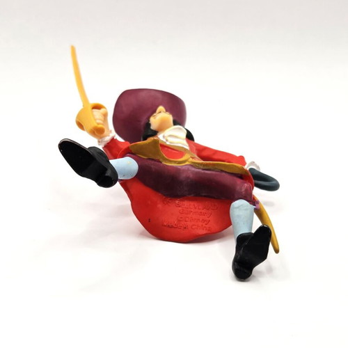 Captain Hook Bullyland figure used vintage Disney PVC collectible