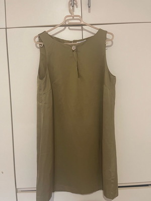 H&M satin dress women's like new, green, size M