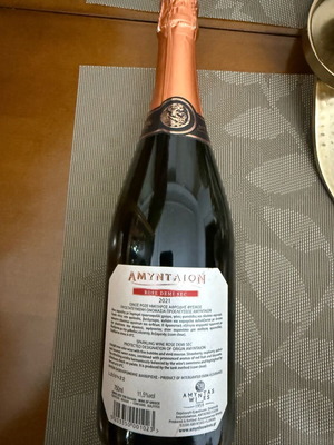 E.A.S. Amyntaion Sparkling Rosé Demi Sec New