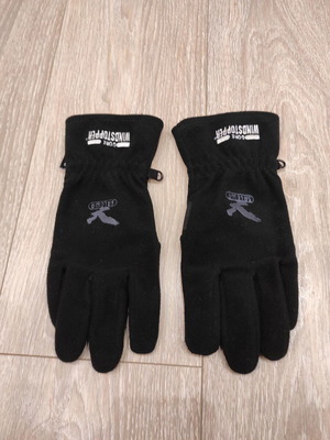 Salewa fleece windstopper gloves size M like new, black