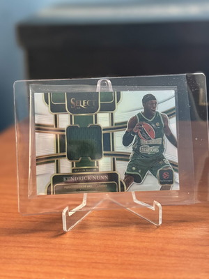 25-26 Panini EuroLeague Select Nunn Patch/125 Panathinaikos card