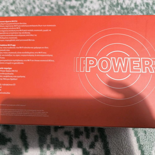 Vodafone Power Station Wi-Fi 6 new modem router