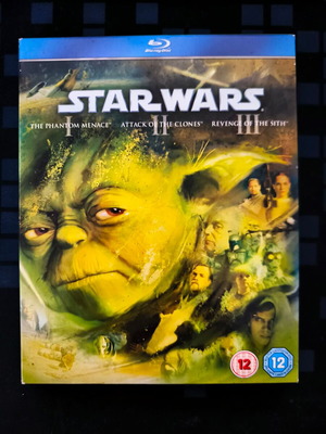 Star Wars Prequel Trilogy Blu-ray collection like new